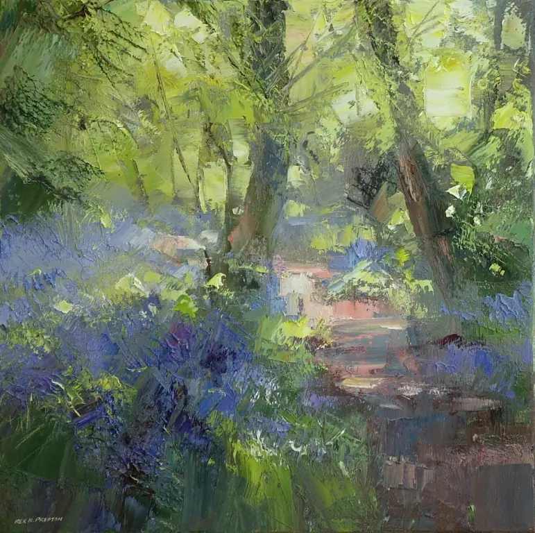 Rex Preston - sunlight in the woods